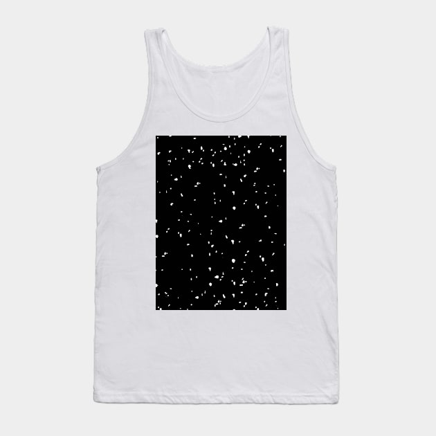 Black and white pattern Tank Top by Word and Saying